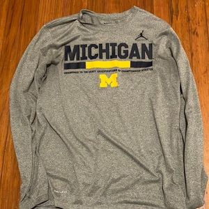 University of Michigan Jordan Long Sleeve